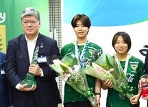 写真：表彰式