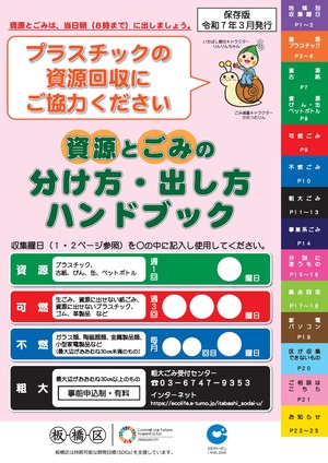 資源とごみの分け方・出し方ハンドブック
