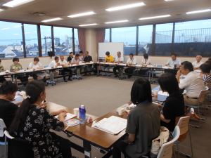 写真:支え合い会議の様子