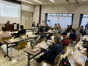 写真:防災講座の様子