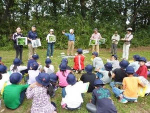 写真2:「いたばし水と緑の会」によるお話し
