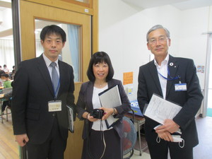 桜川小 校長先生と副校長先生