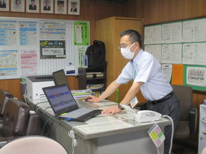 富士見台小 オンライン授業