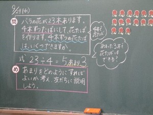 前野小 算数の授業2