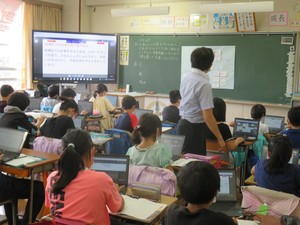 向原小 学校訪問1