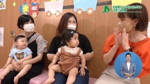 サムネイル:児童館利用者インタビューの様子