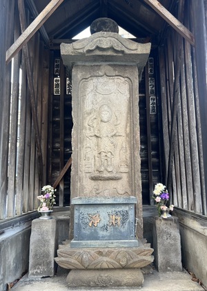観明寺寛文元年庚申塔