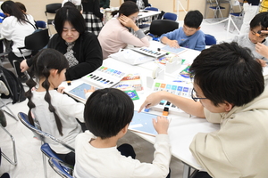 写真:子ども向けワークショップ