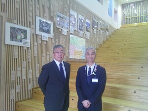写真：木村校長と